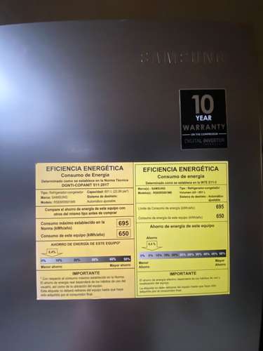 nevera inverter samsung 3 puertas  - Imagen 8