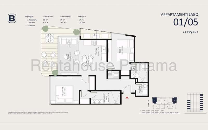 Apartamento en Venta en Santa María Mv - Imagen 7