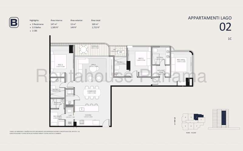 Apartamento en Venta en Santa María Mv - Imagen 2