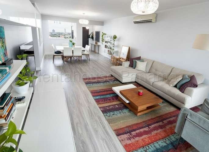 Apartamento de 145 m² en San Francisco: vistas al mar y ciudad, a pasos del parque Omar I Oportunidad $280,000