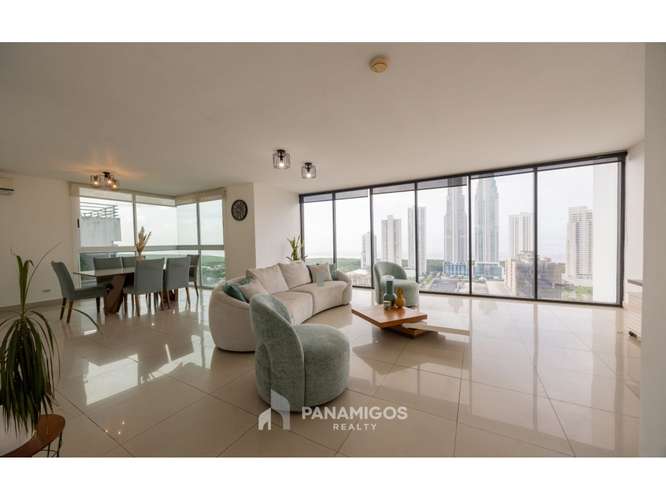 Apartamento en alquiler amoblado en PH Latitude- Costa del Este