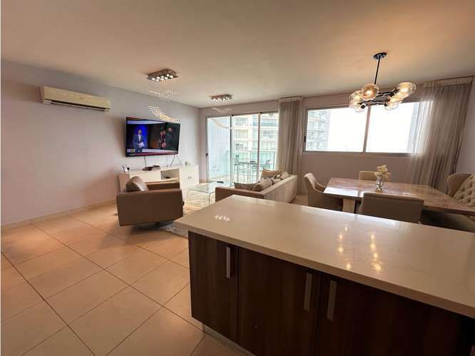 Apartamento amoblado en Oasis Punta Pacífica con vista y balcón - Imagen 9