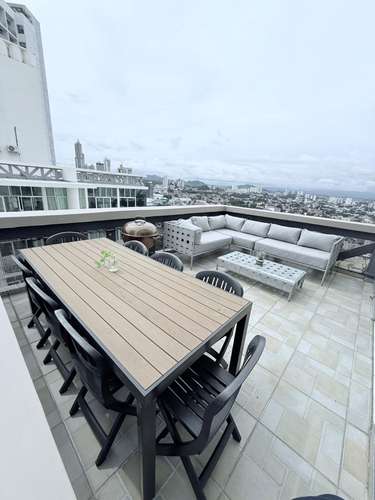 MT ALQUILO EDISON PARK AMOBLADO 1 REC 1 BAÑOS $1100 PH VIVENDI TOWER