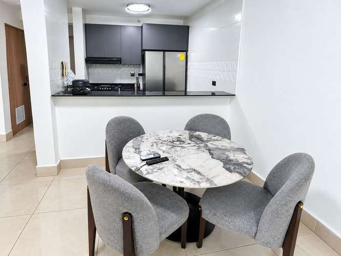 EDISON PARK I 86 M²I AMOBLADO I 2 RECAMARAS I  CON  BALCON Y LINEA BLANCA A ESTRENAR