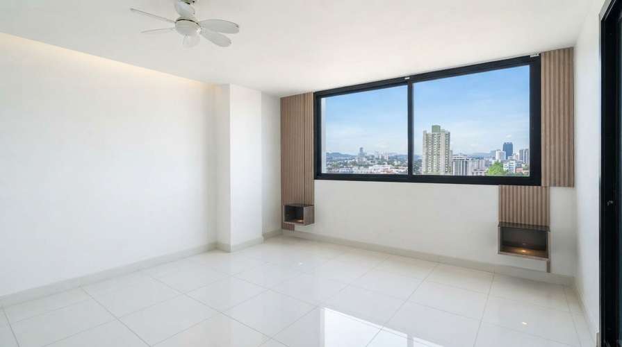 EL CANGREJO I VACIO I 2 RECAMARAS I 119 M² I BALCON I CERCA DEL METRO 