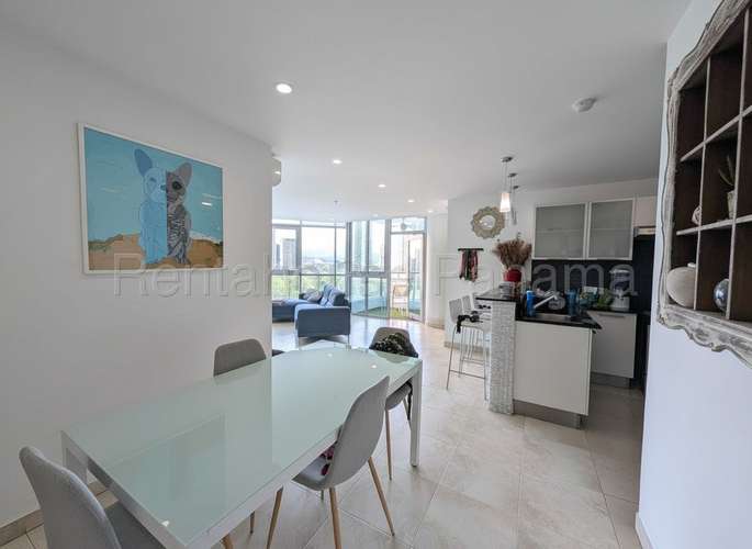 Alquiler de apartamento amueblado de 2 recámaras en PH Riverside, Costa del Este 27LGG2749 - Imagen 2