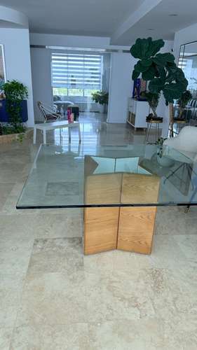 Mesa de vidrio templado 