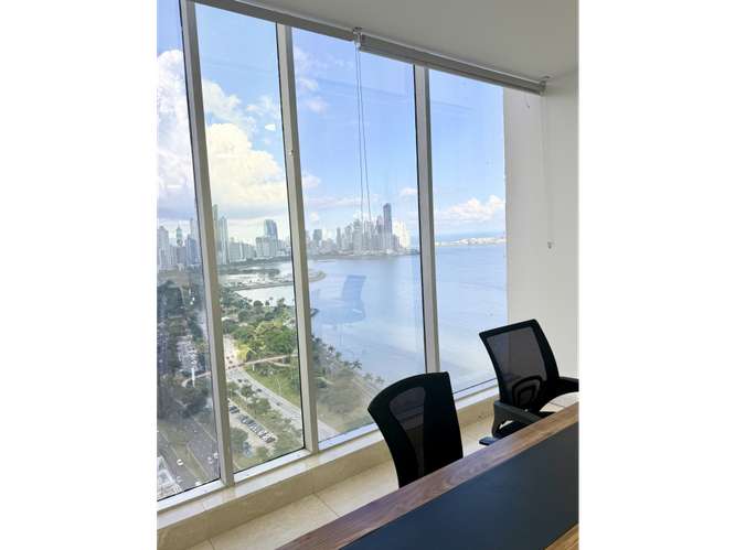 OFICINA AMOBLADA EN ALQUILER  – AV BALBOA | 50 M² | VISTA AL MAR (MZ) - Imagen 2