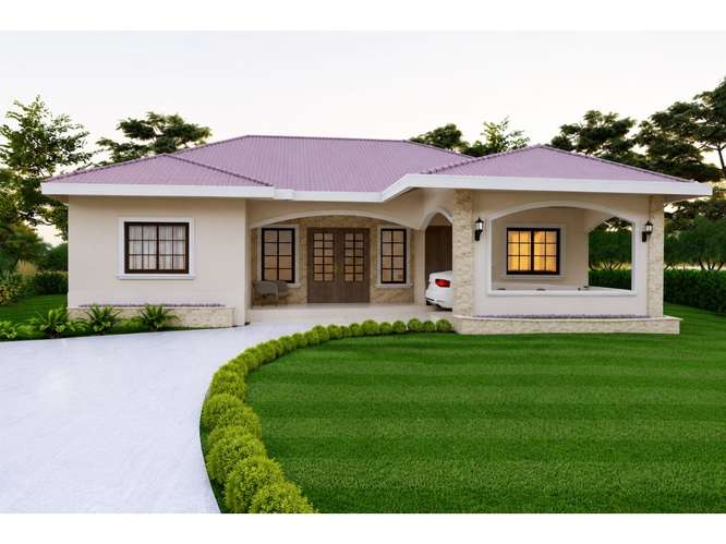 SE VENDE AMPLIA CASA VERAGUAS BARRIADA GUADALUPANA 570M 3 HABITACION