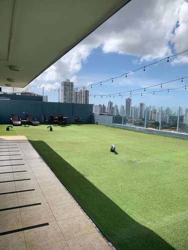 ALQUILO, $900,APARTAMENTO AMOBLADO DE 100 M², 2 RECÁMARAS, BALCÓN Y PISCINA – CERCA DEL METRO - Imagen 2