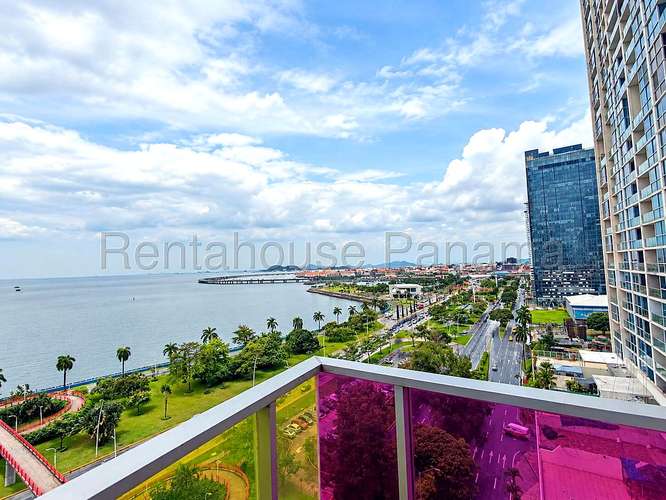 Alquiler Apartamento Amoblado con Terraza y Jacuzzi Privado Vista al Mar 121 m2 Avenida Balboa - ALYC 27-3056 - Imagen 3
