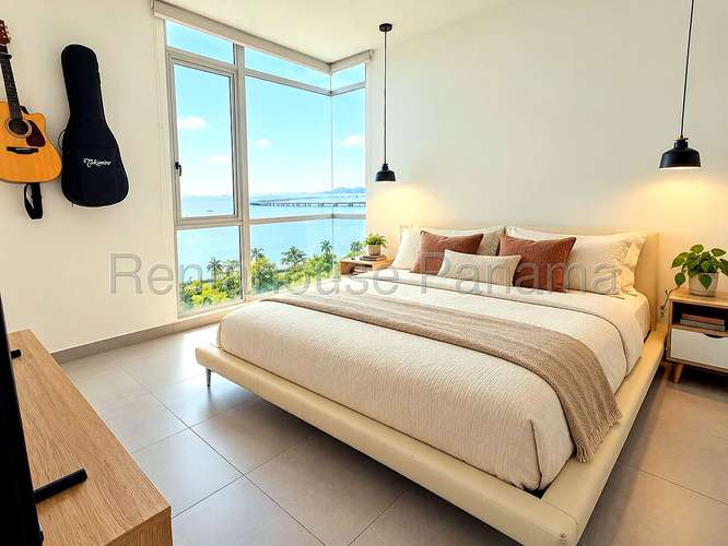 Alquiler Apartamento Amoblado con Terraza y Jacuzzi Privado Vista al Mar 121 m2 Avenida Balboa - ALYC 27-3056 - Imagen 11