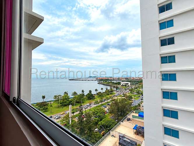 Alquiler Apartamento Amoblado con Terraza y Jacuzzi Privado Vista al Mar 121 m2 Avenida Balboa - ALYC 27-3056 - Imagen 15