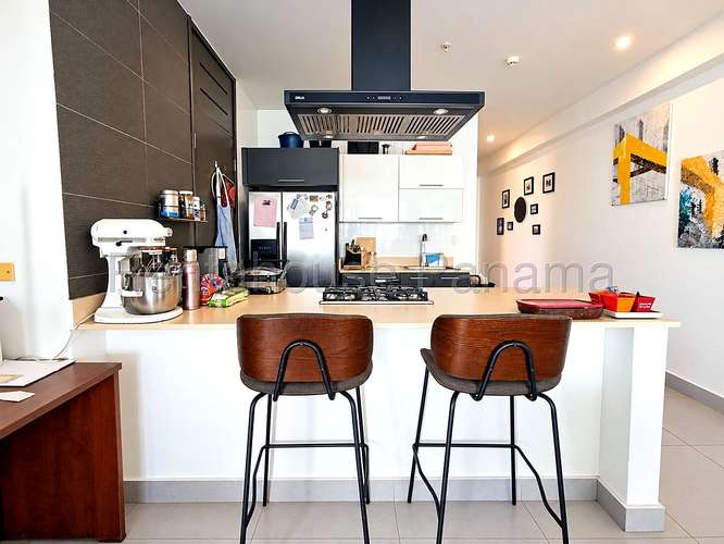 Alquiler Apartamento Amoblado con Terraza y Jacuzzi Privado Vista al Mar 121 m2 Avenida Balboa - ALYC 27-3056 - Imagen 9