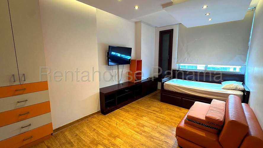 Alquiler Apartamento Remodelado Amoblado 229 m2 Vista al Mar 3 Balcones PH Torre del Parque Paitilla - ALYC 27-297 - Imagen 16