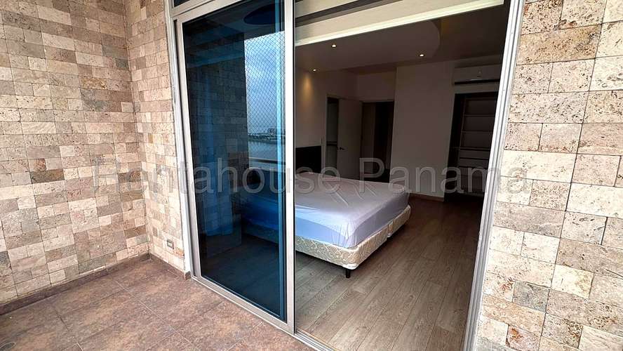 Alquiler Apartamento Remodelado Amoblado 229 m2 Vista al Mar 3 Balcones PH Torre del Parque Paitilla - ALYC 27-297 - Imagen 12