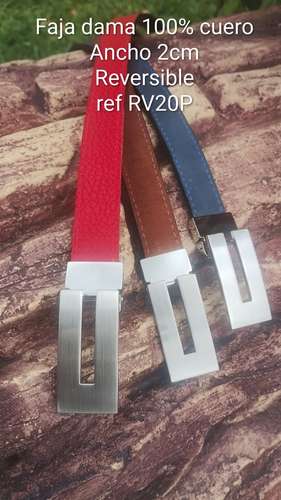  CORREAS 100% CUERO VACUNO  - Imagen 12