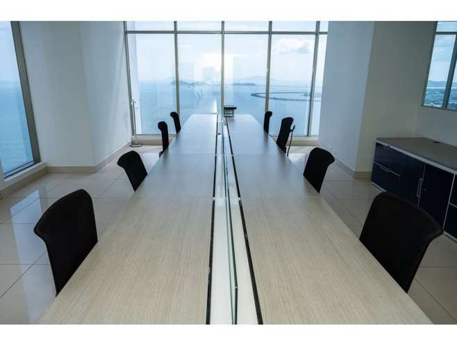 Oficina Amoblada en Alquiler con Vista al Mar y a la Ciudad en Torre BICSA, Avenida Balboa | LH - Imagen 11