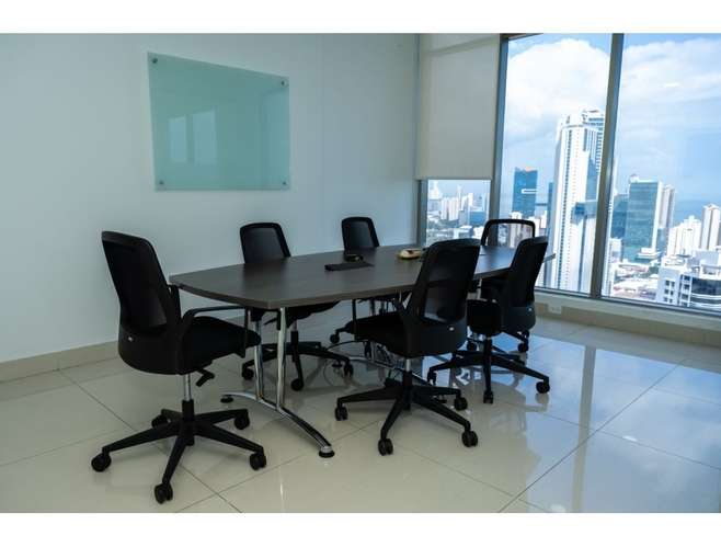 Oficina Amoblada en Alquiler con Vista al Mar y a la Ciudad en Torre BICSA, Avenida Balboa | LH - Imagen 3