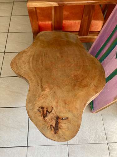 Mesa de Centro Madera Rustica Moderna - Imagen 2