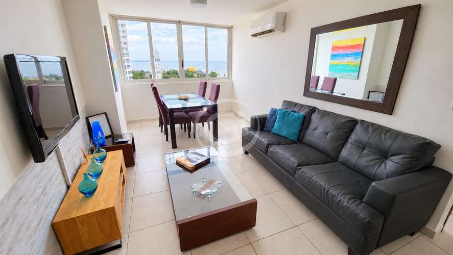 Venta Apartamento Amoblado Vista al Mar con Renta Oportunidad 2,026 $/m2 - Imagen 5