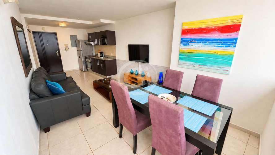 Venta Apartamento Amoblado Vista al Mar con Renta Oportunidad 2,026 $/m2