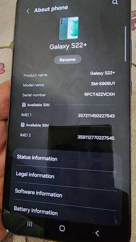 Vendo Samsung S22+ - Imagen 6