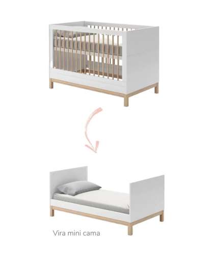  Cuna de bebé Ocio Kids + colchón en venta