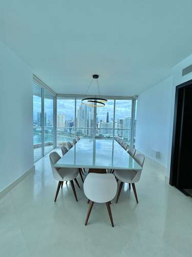 THE POINT PUNTA PAITILLA ALQUILER AMOBLADO 500 M² 4 RECÁMARAS BALCÓN 3 ESTACIONAMIENTOS BP - Imagen 6