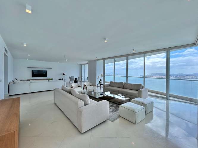 THE POINT PUNTA PAITILLA ALQUILER AMOBLADO 500 M² 4 RECÁMARAS BALCÓN 3 ESTACIONAMIENTOS BP - Imagen 4