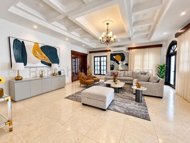 273240. Se alquila increible casa de lujo, 8 recámaras, 5.5 baños, piscina, gimnasio. Semiamoblada - Imagen 17