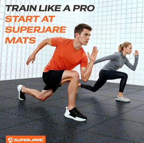 Piso de gym cobertura 2.5 metros al cuadrado importado - Imagen 2