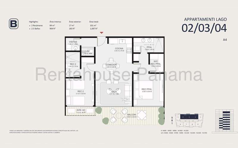 Venta de Apartamento en Santa Maria 27-2178 MMM