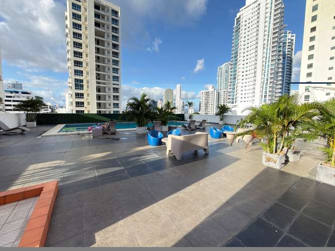 Alquilo Apartamento Amoblado en San Francisco, 120 m², Vista al Mar 2 recamaras, con Cuarto y baño de empleada. - Imagen 14