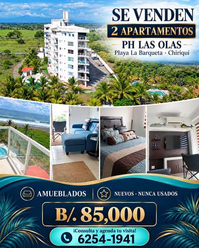 Apartamentos Playa La Barqueta Chiriqui - Imagen 8