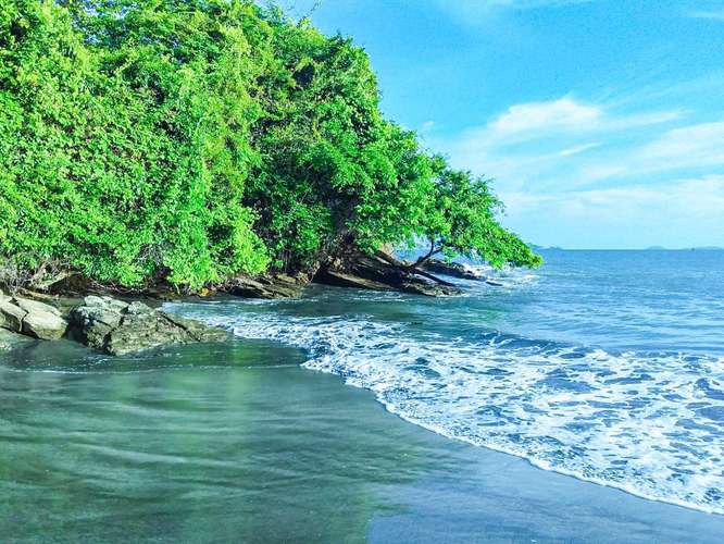 Isla privada con vista al mar y playa en Boca Chica 
