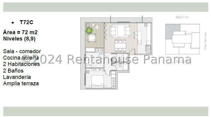 Venta de Apartamento en San Francisco DCD