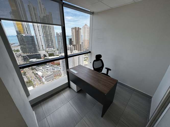 Alquiler Oficina Amoblada en Calle 50 Edificio Corporativo Piso Alto - Imagen 9