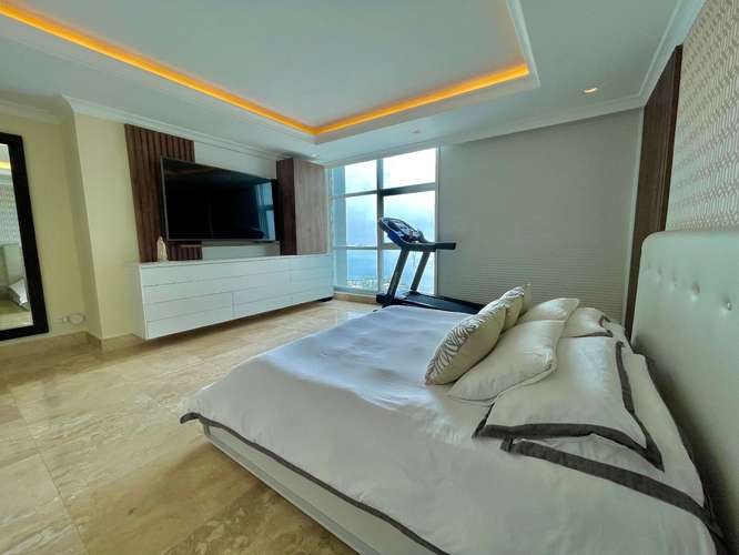 Lujoso apartamento de 4 habitaciones en PH Q Tower, Punta Pacífica, con vistas al mar y amenidades exclusivas