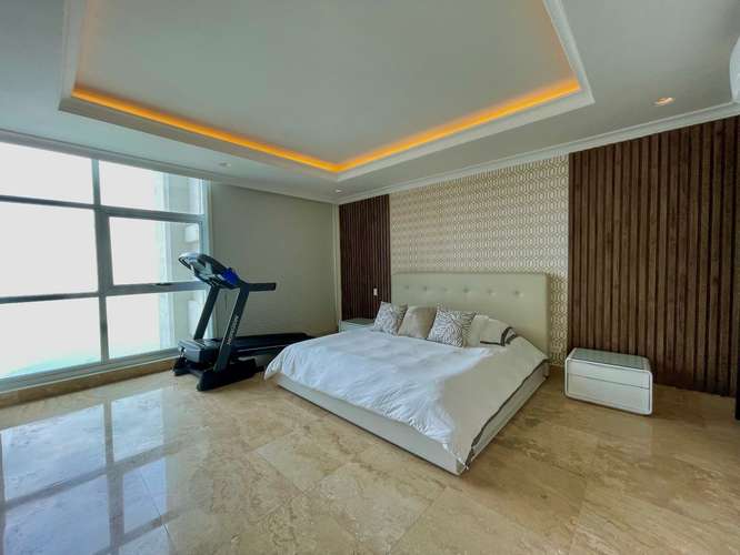 Lujoso apartamento de 4 habitaciones en PH Q Tower, Punta Pacífica, con vistas al mar y amenidades exclusivas