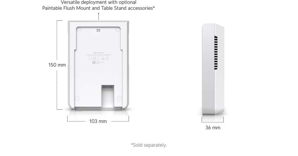 Ubiquiti UniFi U7 Pro Wall - Access Point WiFi 7 (2 disponibles) - Imagen 3