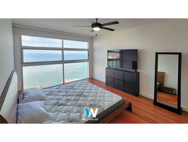 ALQUILER DE HERMOSO APARTAMENTO AMOBLADO CON IMPRESIONANTE VISTA AL MAR - Imagen 6