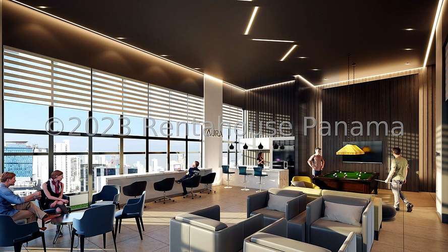 Venta Apartamento Nuevo 85 m2 2 Recamaras Infinity Pool PH Aura Obarrio - ALYC 26-3232 - Imagen 6