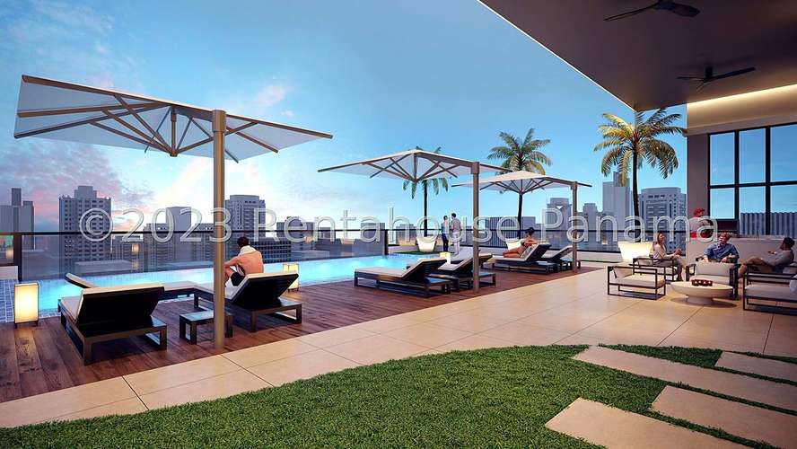 Venta Apartamento Nuevo 85 m2 2 Recamaras Infinity Pool PH Aura Obarrio - ALYC 26-3232 - Imagen 4