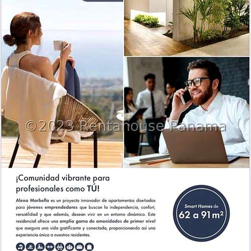 Venta Apartamento Amoblado 66 m2 con Licencia Turistica Ideal Airbnb The Edge Marbella - ALYC 26-6851 - Imagen 8