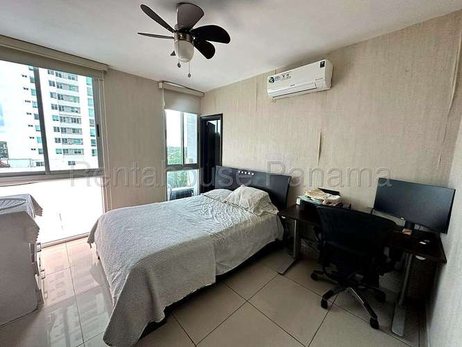 Alquiler Apartamento 187 m2 3 Recamaras con Bano Cada Una 2 Parkings Costa del Este - ALYC 27-2170