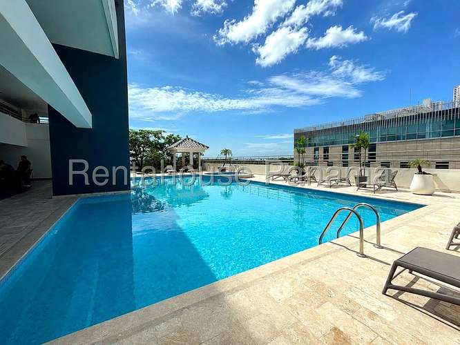 Alquiler Apartamento 187 m2 3 Recamaras con Bano Cada Una 2 Parkings Costa del Este - ALYC 27-2170