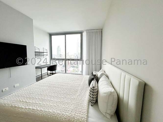 Alquiler Apartamento Amoblado 134 m2 Interiores de Diseno Yoo Panama Avenida Balboa - ALYC 26-134