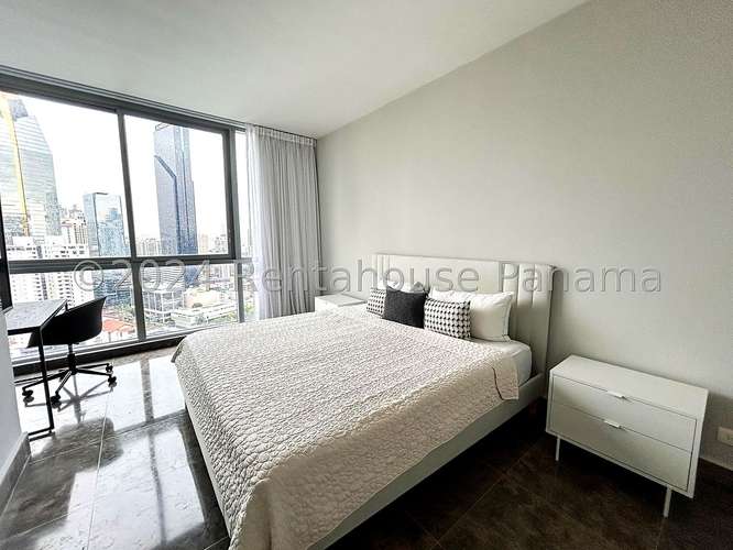Alquiler Apartamento Amoblado 134 m2 Interiores de Diseno Yoo Panama Avenida Balboa - ALYC 26-134
