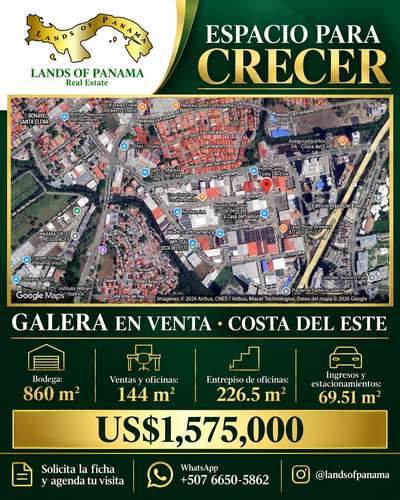 PARQUE INDUSTRIAL - COSTA DEL ESTE - Imagen 2